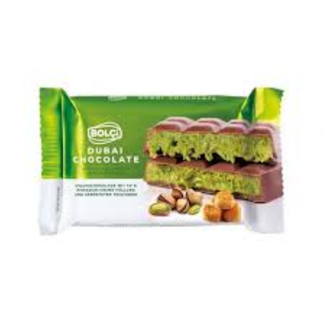 BOLCI PISTACHIO KADAYIF FILLED MILK CHOC 96G